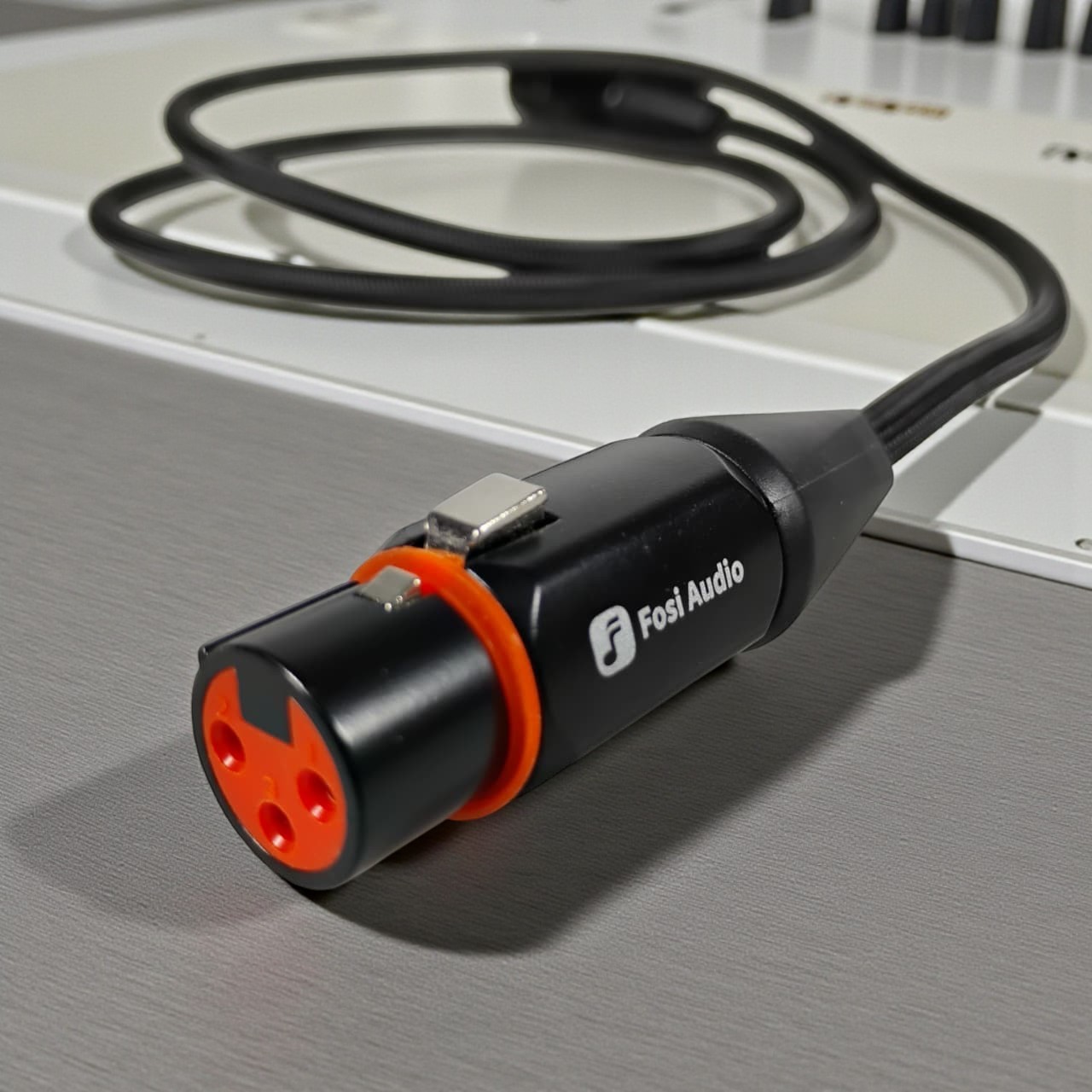 Fosi Audio Kabel XLR Male to Female Audio Amplifier Microphone Braided 1.2M Gambar produk Fosi Audio Kabel XLR Male to Female Audio Amplifier Microphone Braided 1.2M