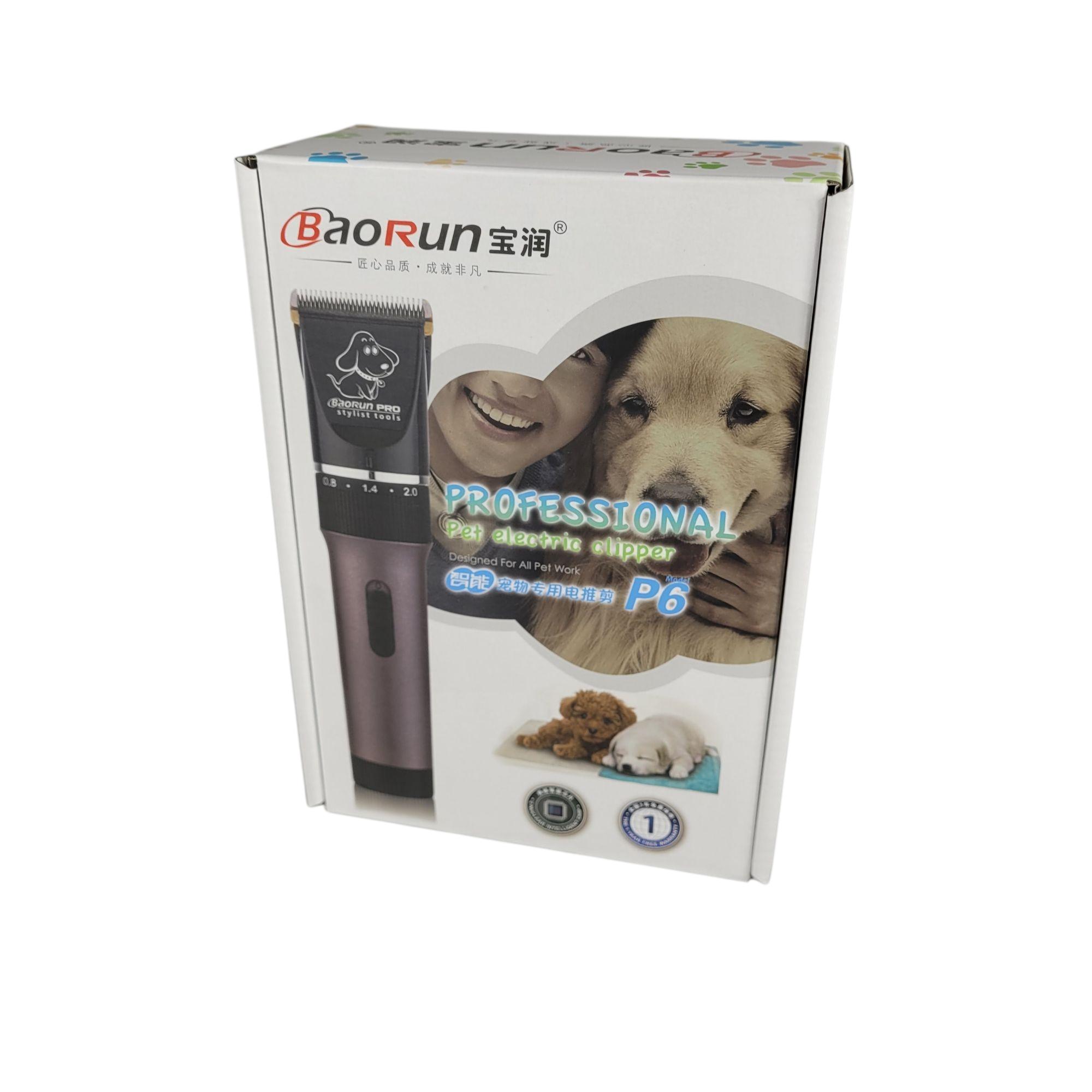 Gambar produk BaoRun Alat Cukur Bulu Hewan Anjing Kucing Domba 8200RPM 2000mAh 240V - P6