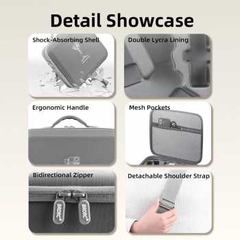 Gambar produk BEHORSE Tas Gimbal Stabilizer Camera Storage Hard Case DJI RS 4 Mini - BR-400