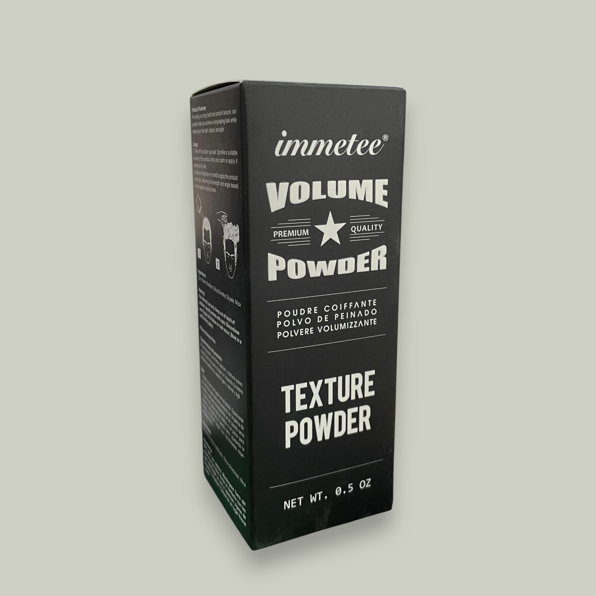 Gambar produk Immetee Dry Shampoo Hair Fluffy Powder Bedak Rambut Anti Lepek 15g - IT399