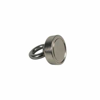 Gambar produk Taffware Magnet Gantungan Round Hook Strong Neodymium 25mm - D25