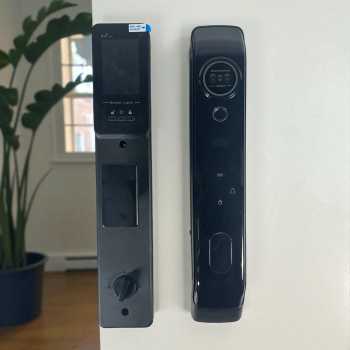 Glomarket Smart Door Lock Fingerprint Face Recognition App Intercom - B02RL-DJ