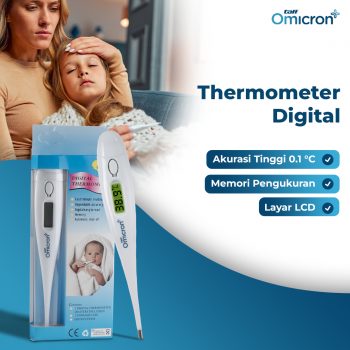 Gambar produk TaffOmicron Digital Thermometer with Beeper - KT-DT4B