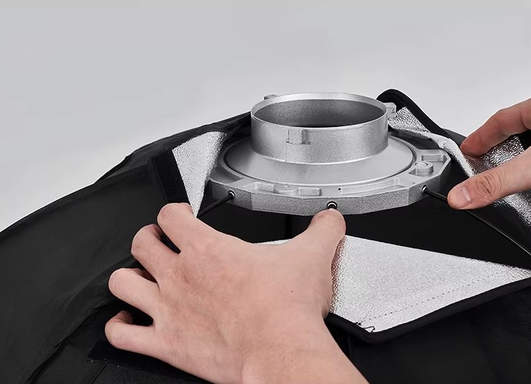 GuangYi Softbox Octagonal Reflector Honeycomb Bowens Mount 95cm - GY20 Gambar produk GuangYi Softbox Octagonal Reflector Honeycomb Bowens Mount 95cm - GY20