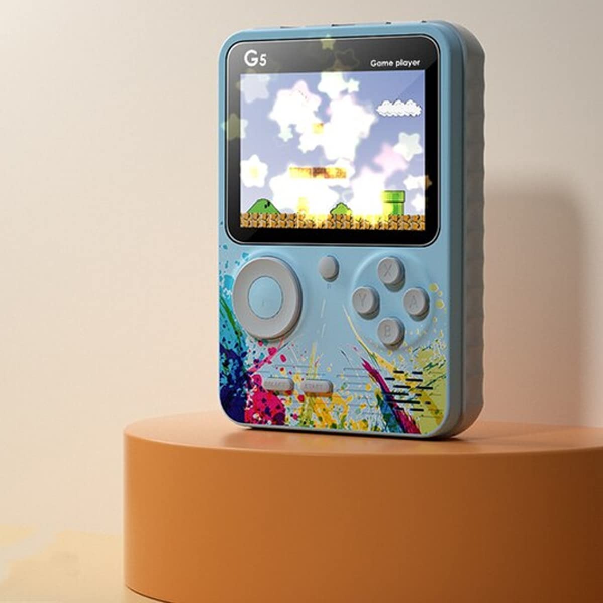 Gambar produk GGS Retro Portable Handheld Console 500 Game 2.4 Inch 128MB RAM - G5