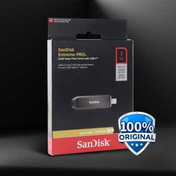Gambar produk SanDisk Extreme PRO Flash Drive with USB Type C 1000MB/s 1TB - SDCZ890