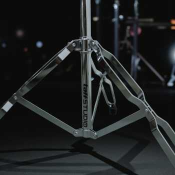 Gambar produk TaffSTUDIO Drum Cymbal Stand Heavy Duty Adjustable Double Braced - FM-CST