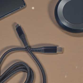 Gambar produk AUFU Kabel Data USB Type C to Type C Fast Charging 6A 66W 1M - KD66