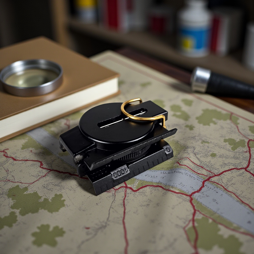 FORFAR Kompas Bidik Prisma Lipat Navigasi Outdoor Camping Survival - F01 Gambar produk FORFAR Kompas Bidik Prisma Lipat Navigasi Outdoor Camping Survival - F01