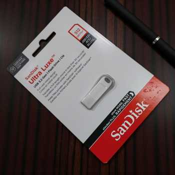 SanDisk Ultra Luxe Flashdisk USB 3.2 Gen 1 512GB - SDCZ74 Gambar produk SanDisk Ultra Luxe Flashdisk USB 3.2 Gen 1 512GB - SDCZ74