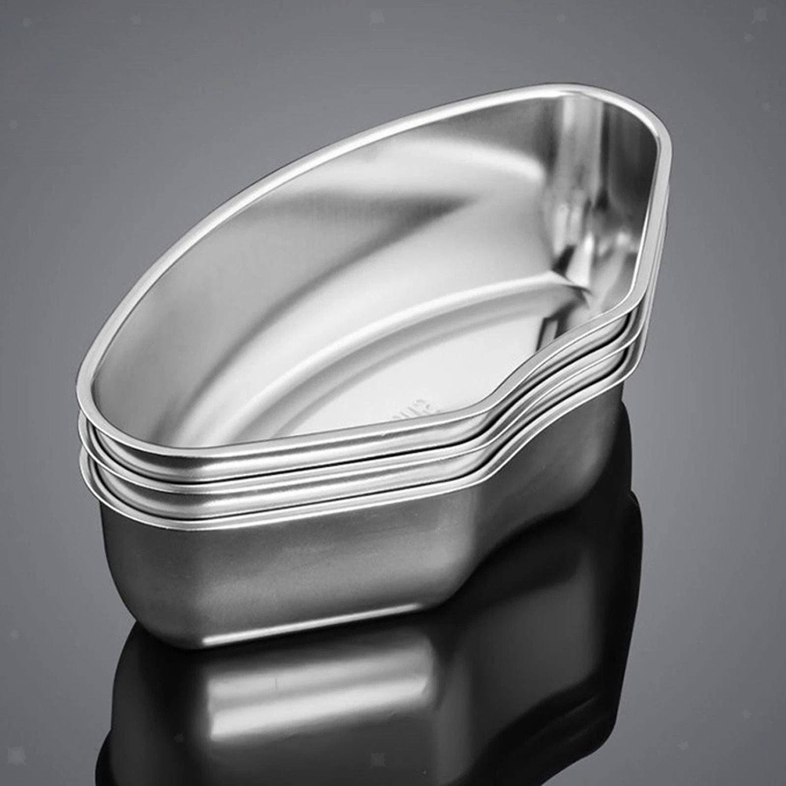 Gambar produk LABRIMP Mangkok Kukus Stainless Steel 410 Steaming Bowl with Lid 3 PCS - LB-300