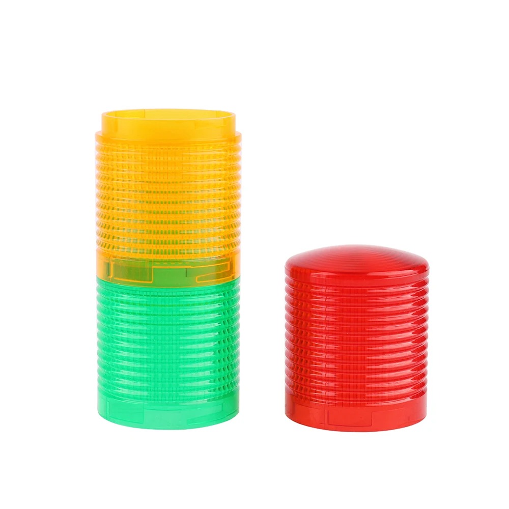 Gambar produk DIANQI Lampu Menara LED Signal Warning Light Operation Fault Silent DC 24V - DQ-300