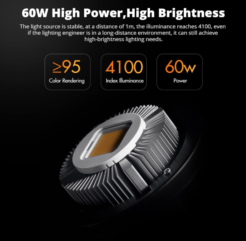Gambar produk Godox Lampu Video LED Light Provides Wireless 433MHz 5600K 60W - SL60W