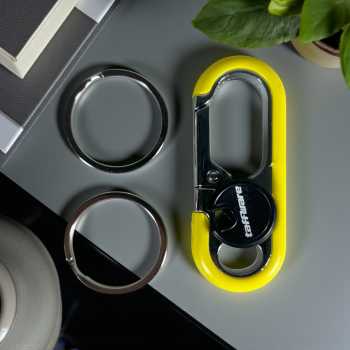 Gambar produk Taffware Gantungan Kunci Carabiner Keychain Clip Stainless Steel - A3746