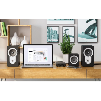 Gambar produk Fosi Audio Amplifier Bluetooth 5.0 HiFi 2.1 Channel 165x2+350W TPA3255 - BT30D PRO- MAX