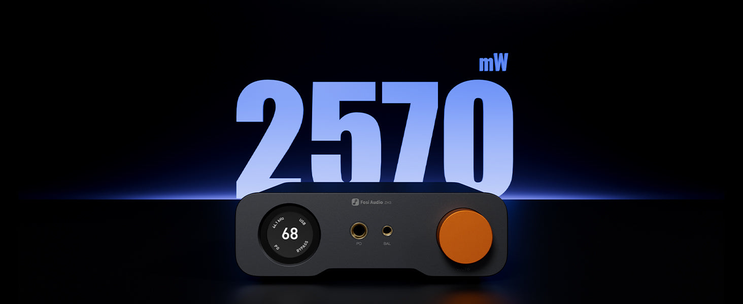 Gambar produk Fosi Audio Balance Amplifier DAC Preamp Dual Channel 12V LCD Display - ZH3