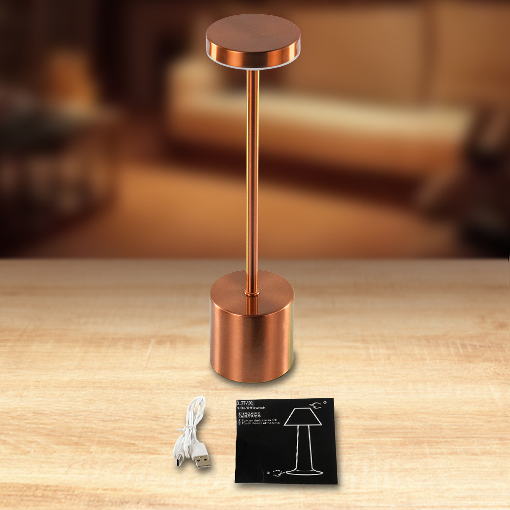 Gambar produk TaffLED Lampu Meja Hias Touch LED USB Rechargeable 3in1 1800mAh - P340