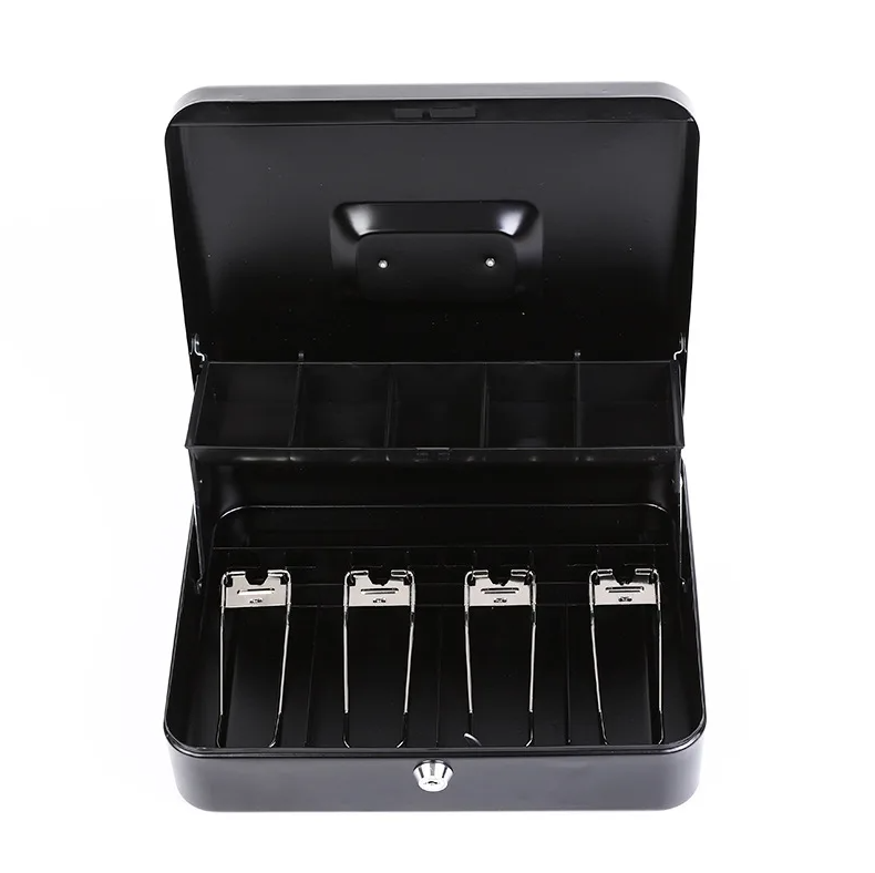 Gambar produk IWARE Kotak Uang Kasir Portable Coin Cash Drawer Key Style 30x24x9cm - IW201