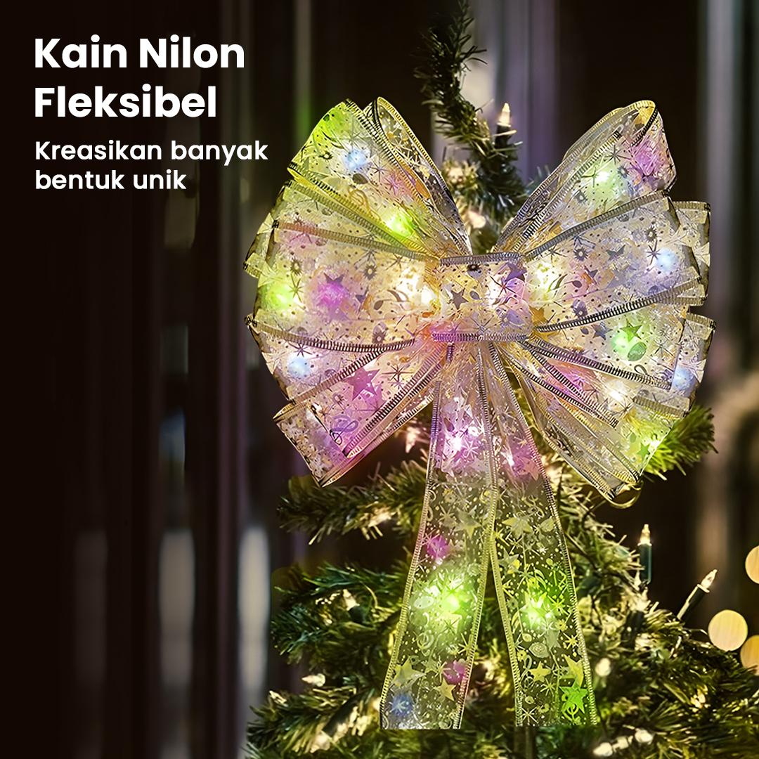 Gambar produk Partigos Lampu Hias String Lights Model Pita Natal 50 LED Multicolor - AA562