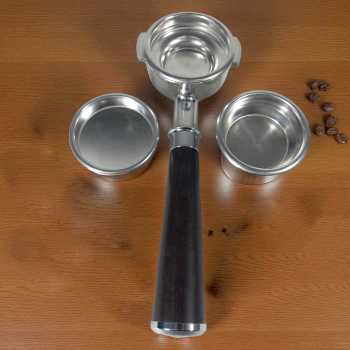 Gambar produk COHINA Non Pressurized Portafilter E61 Stainless Steel 304 58mm Kayu - CHA304