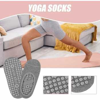 AOLITE Kaos Kaki Invisible Anti Slip Yoga Pilates Wanita 34-38 - AL-20