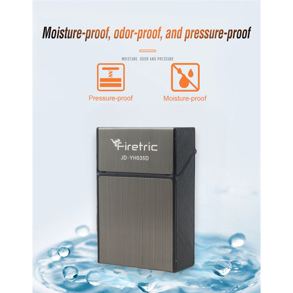 Gambar produk Firetric Kotak Rokok 20 Slot Anti Lembap Moisture Proof - JD-YH035D