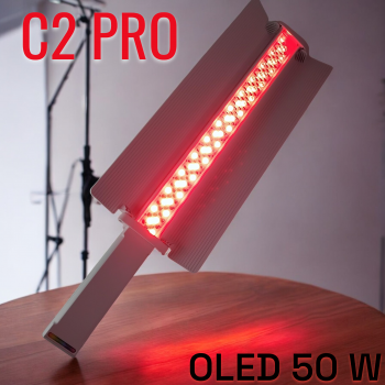 LIYADI Lampu Studio Tube Light Stick RGBW 24 Mode OLED 2600mAh 50W - C2 PRO