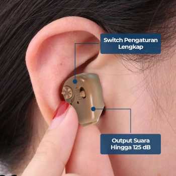 TaffOmicron Alat Bantu Dengar In Ear Hearing Aid - K-88U-Lite Gambar produk TaffOmicron Alat Bantu Dengar In Ear Hearing Aid - K-88U-Lite