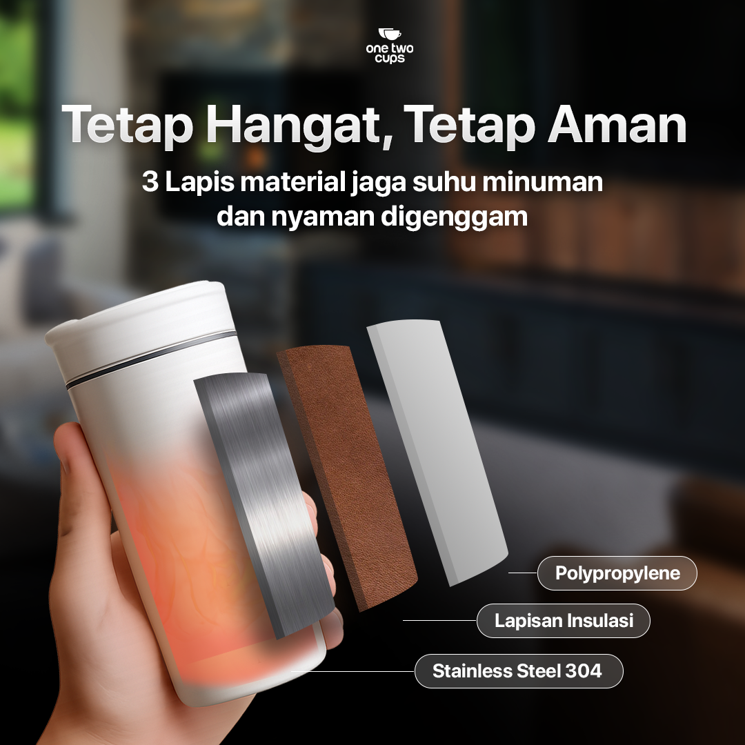 One Two Cups Botol Minum Termos Elektrik Thermal 475ml 300W - HC-302 Gambar produk One Two Cups Botol Minum Termos Elektrik Thermal 475ml 300W - HC-302