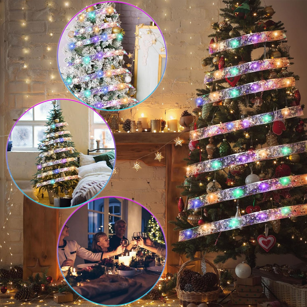 Gambar produk Partigos Lampu Hias String Lights Model Pita Natal 50 LED Multicolor - AA562