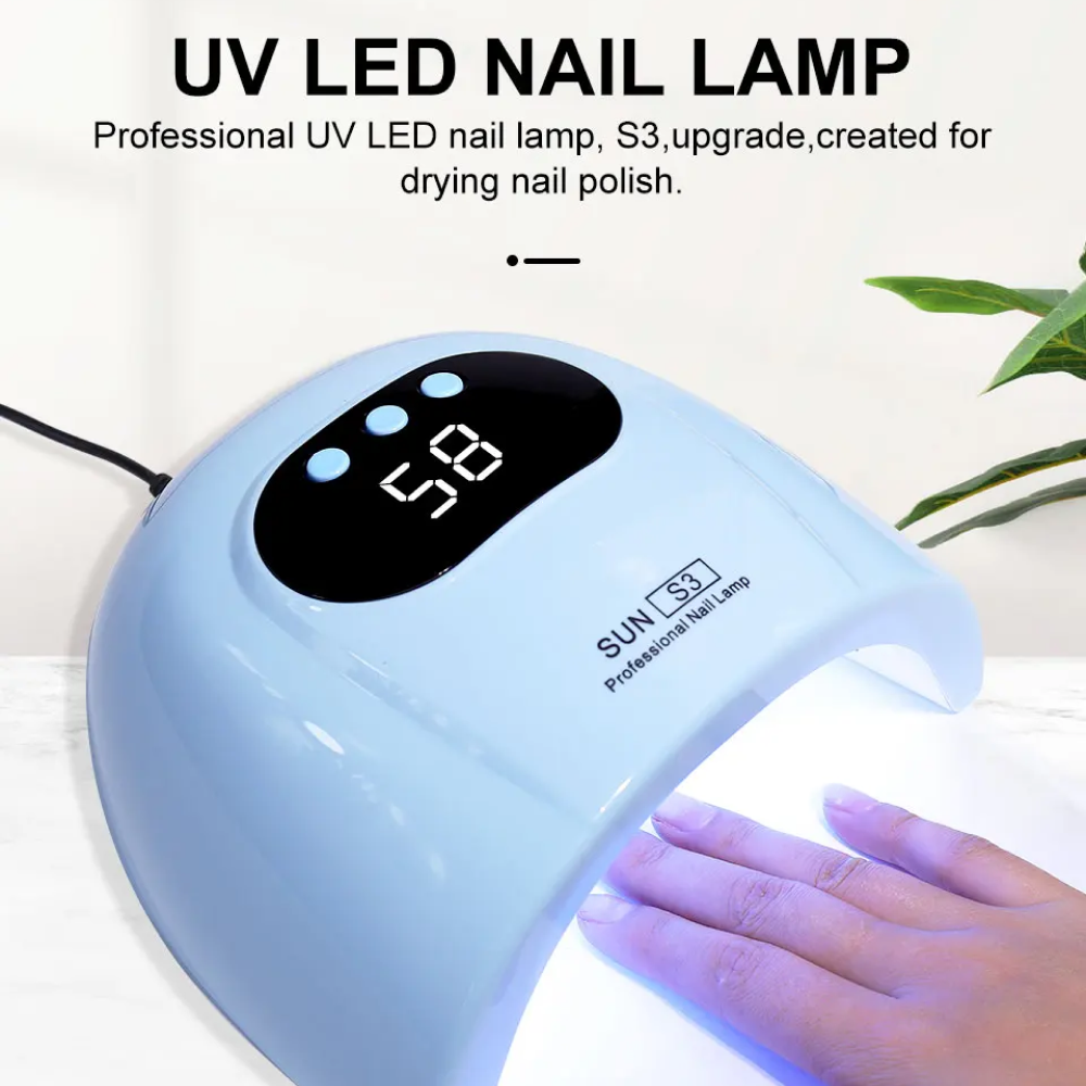 Gambar produk Limegirl Pengering Kutek UV Lamp Nail Dryer Sensor LCD Display - SUNS3