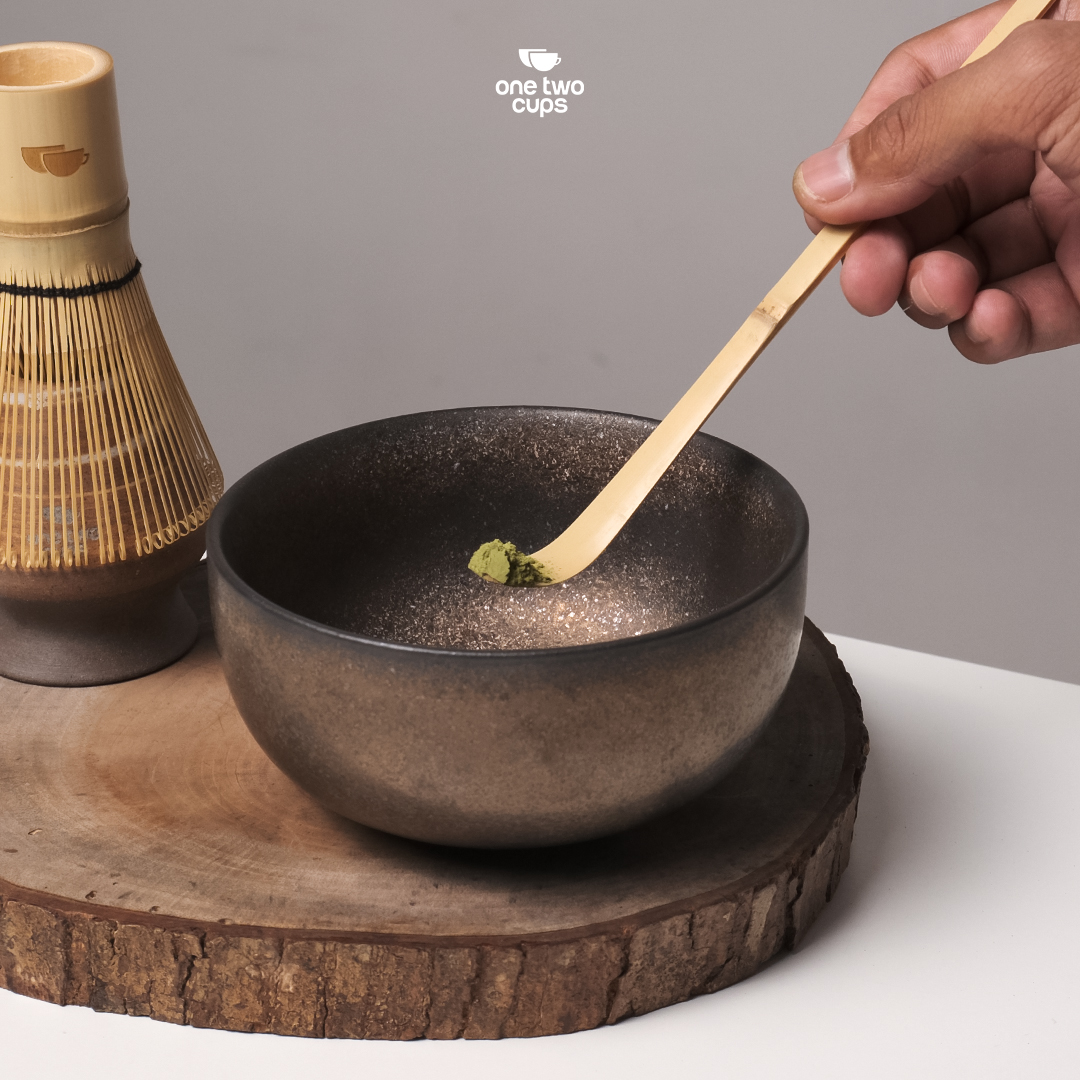 One Two Cups Mangkuk Teh Chawan Japanese Matcha Tea Bowl 480ml - VCM Gambar produk One Two Cups Mangkuk Teh Chawan Japanese Matcha Tea Bowl 480ml - VCM