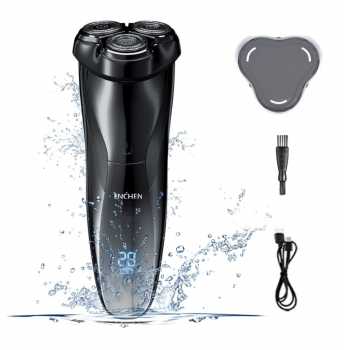 Gambar produk ENCHEN Alat Cukur Elektrik Electric Shaver LED Display IPX7 5W - BlackStone 3