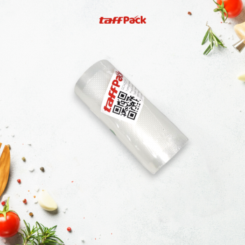 Gambar produk TaffPACK Plastik Vacuum Makanan Sealer Biodegradable BPA Free 1 Roll 12x500cm - HK-07