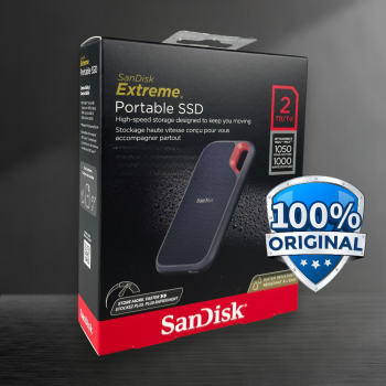 SanDisk Extreme Portable SSD 1050MB/s USB Type C 3.2 - SDSSDE61