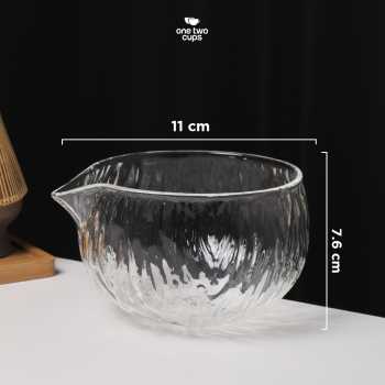 Gambar produk One Two Cups Mangkuk Teh Chawan Kaca Japanese Matcha Bowl 500ml - W5ML
