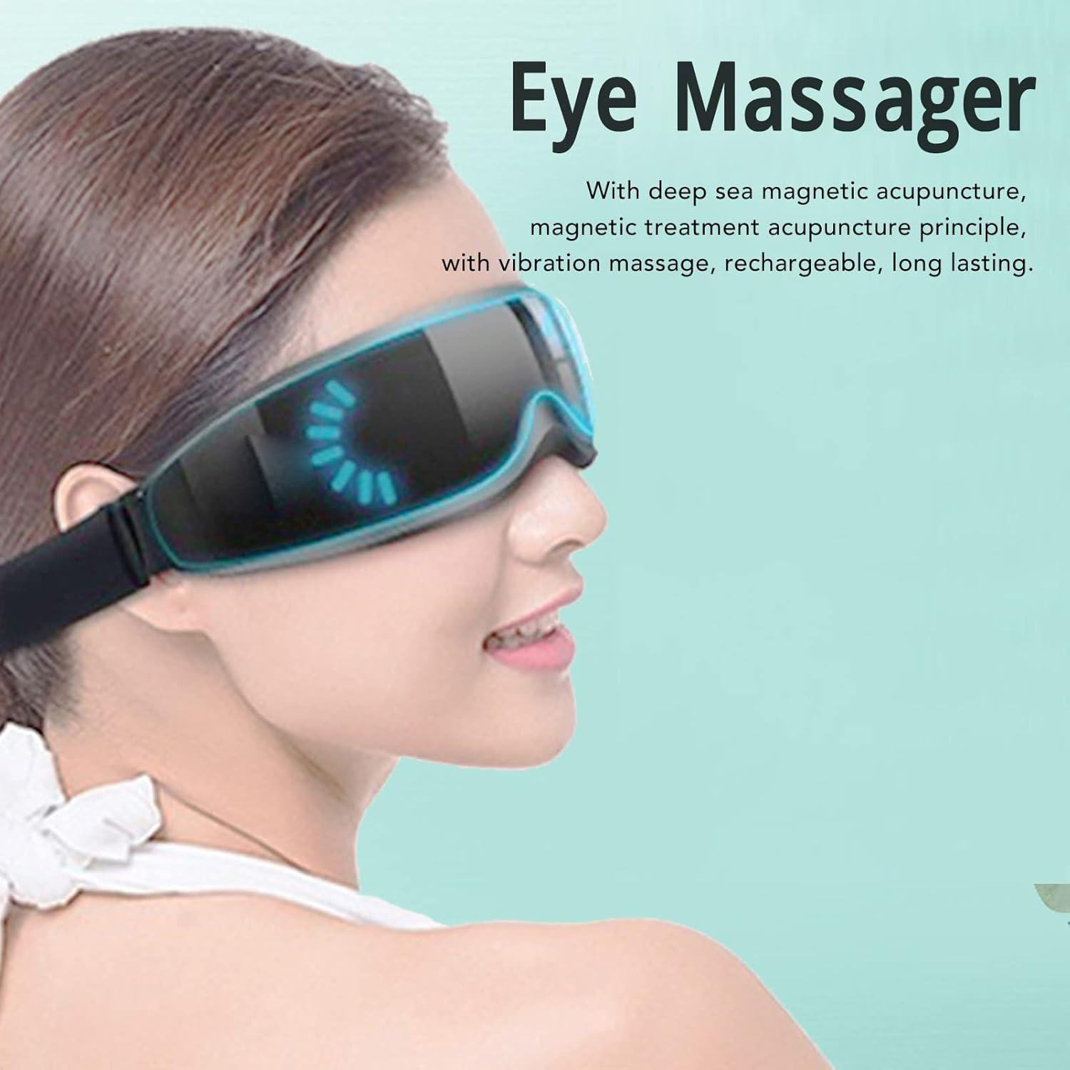 Gambar produk BasBash Alat Pijat Mata Elektrik Smart Eye Care Massager - INU33
