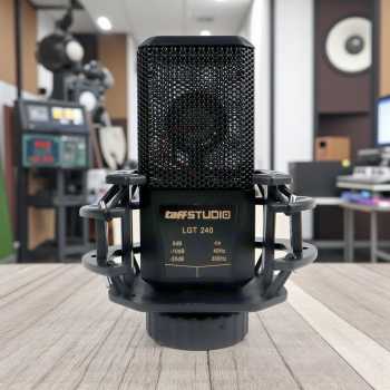 Gambar produk TaffSTUDIO Mikrofon Kondenser XLR Condenser Microphone with Holder - LGT240