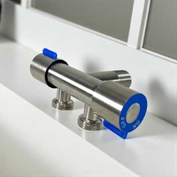 Gambar produk WASHON Keran Air Faucet 2in1 Water Mop Pool Handheld Stainless Steel - A1