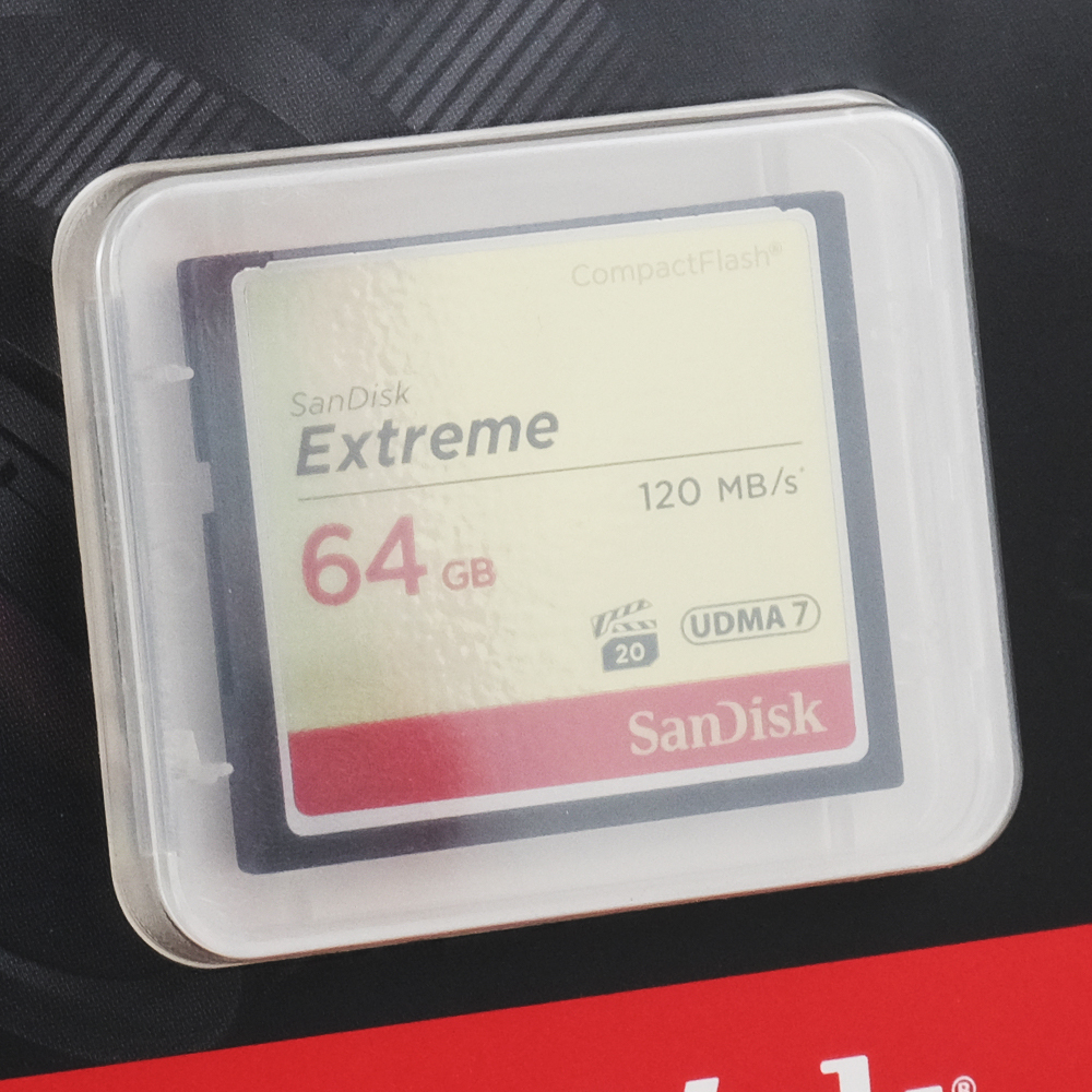 Gambar produk SanDisk Extreme Compact Flash Card VGP-20 120MB/s 64GB - SDCFXSB
