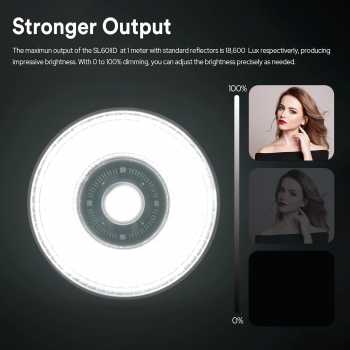 Gambar produk Godox Lampu Studio LED Fill Light 2.4G Wireless Bowens 5600K 70W - SL60IID
