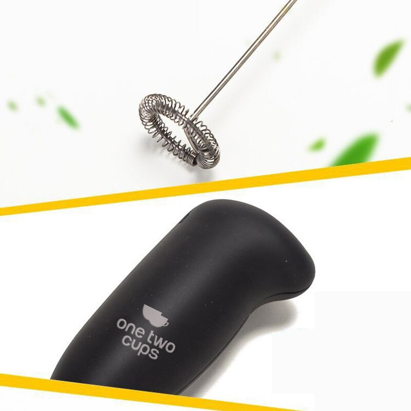 One Two Cups Hand Mixer Mini Pengocok Telur Susu Milk Frother Battery - MS3089 Gambar produk One Two Cups Hand Mixer Mini Pengocok Telur Susu Milk Frother Battery - MS3089