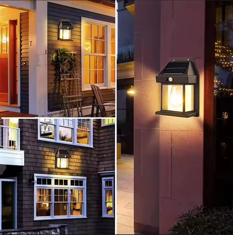 Gambar produk Brangdy Lampu Dinding Hias Outdoor Waterproof Warm White 5.5V - 888