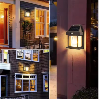 Gambar produk Brangdy Lampu Dinding Hias Outdoor Waterproof Warm White 5.5V - 888