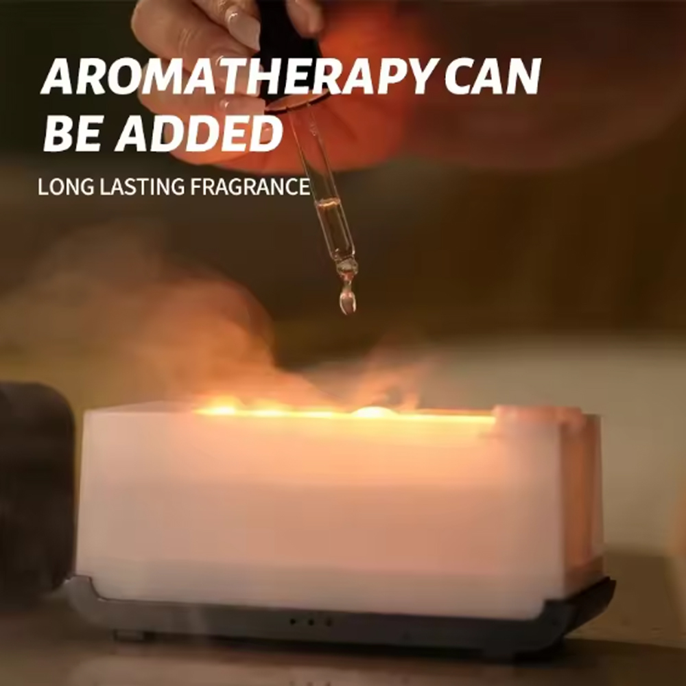 CREARO Air Humidifier Mini Ultrasonic RGB Diffuser Flame Light 120ml - CR-12 Gambar produk CREARO Air Humidifier Mini Ultrasonic RGB Diffuser Flame Light 120ml - CR-12