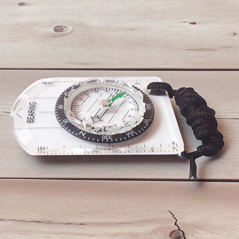 Gambar produk LumiParty Kompas Mini Professional Scale Outdoor Hiking - XC-MN0010