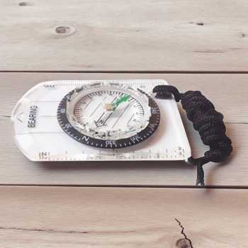 Gambar produk LumiParty Kompas Mini Professional Scale Outdoor Hiking - XC-MN0010