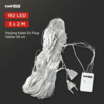 Gambar produk TaffLED Lampu Hias Jaring String Lights Decoration EU Plug 3x2M - EK-04
