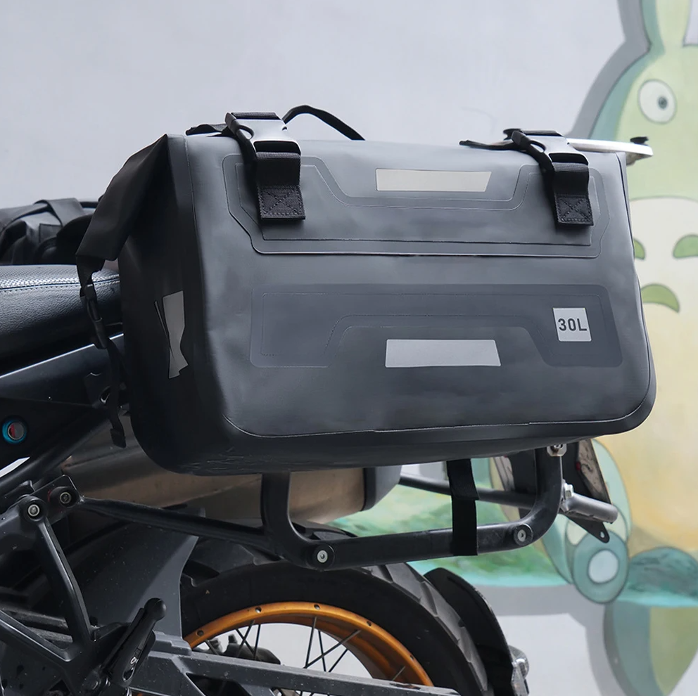 Gambar produk Blinkminds Saddle Bag Touring Motorcycle Anti Slip Waterproof 30L - BM08