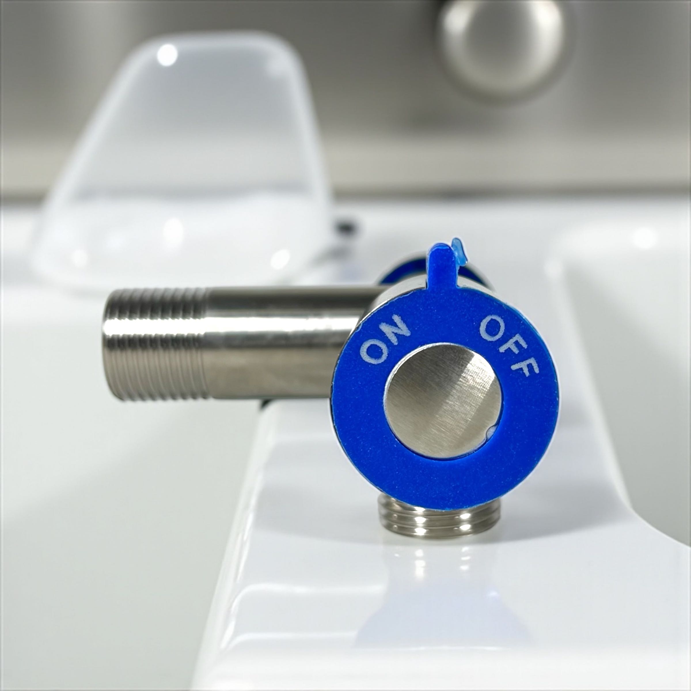 Gambar produk WASHON Keran Air Faucet 2in1 Water Mop Pool Handheld Stainless Steel - A1